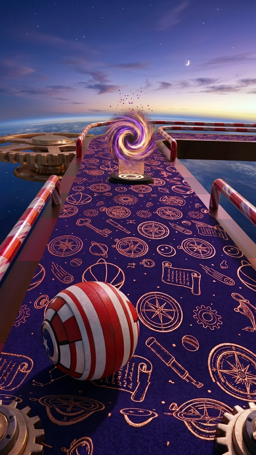Rolling Ball Sky Adventure screenshot
