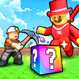 أيقونة Break A Lucky Block: Brainrot